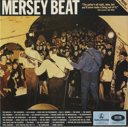 The Beatles Mersey Beat UK 2-LP vinyl record set (Double LP